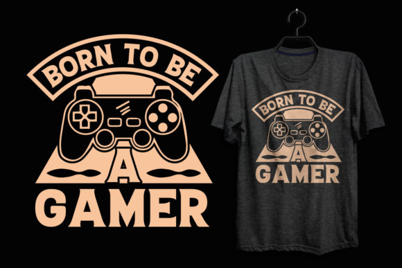 Born to Be a Gamer Typography: A Strategic Asset for Creators and Brands