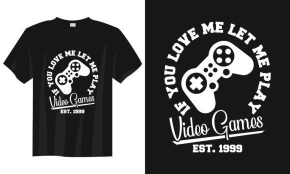 Crafting Love with Gaming T-shirt Design