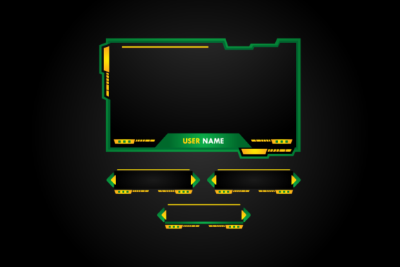 Green Gaming Panel Set Design Concept: A Sustainable and Stylish Solution