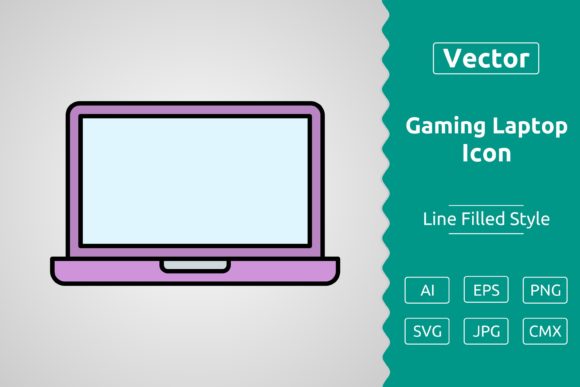 High-Quality Vector Gaming Laptop Icon: A Comprehensive Guide