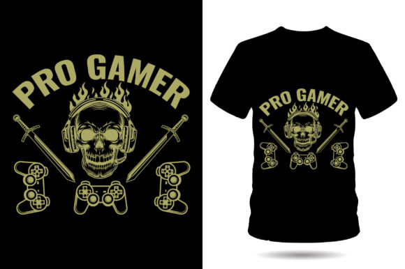 Level Up Your Merch: The Pro Gamer Gaming T-Shirt Design Template Explained