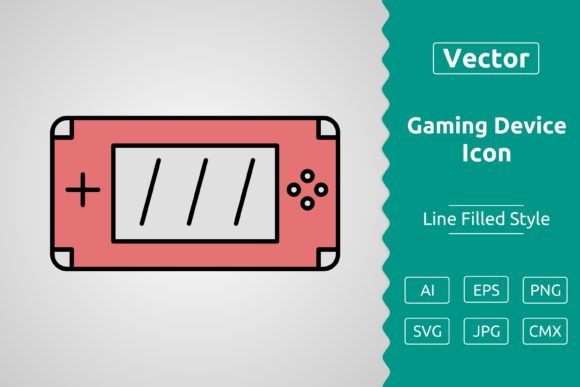 Strategic Use of Vector Gaming Device Filled Outline Icon for Enhanced Visual Communication