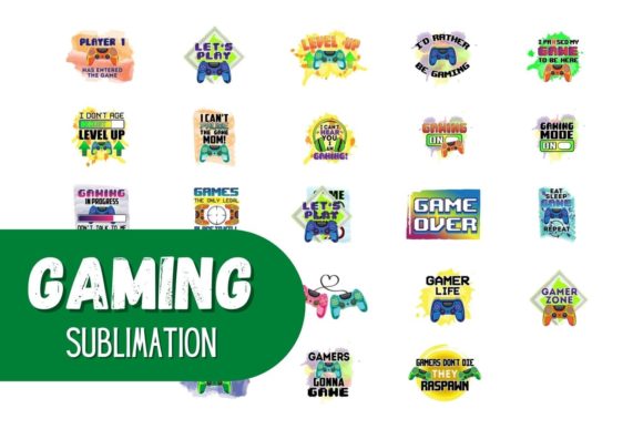 The Gaming Sublimation Bundle: Your Creative Toolkit for Custom Merch