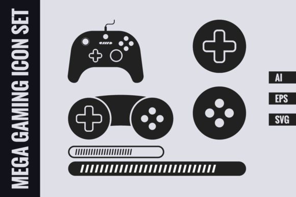 The Mega Gaming Icon Set: A Vector Toolkit for Modern Game Design