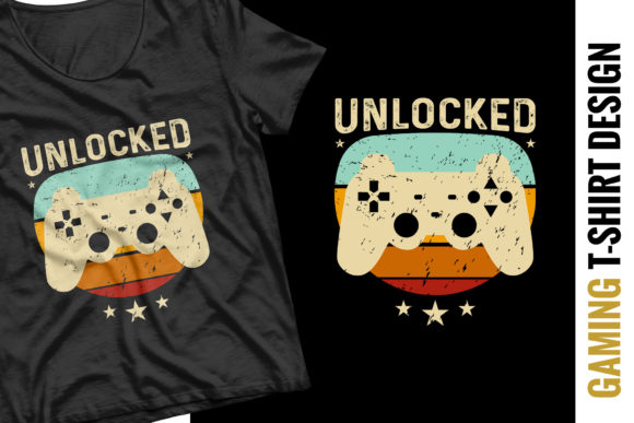 The Unlocked Gaming T-shirt Design: A Versatile SVG Resource Explained