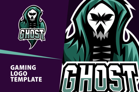The Versatile Ghost Mascot Gaming Logo Design