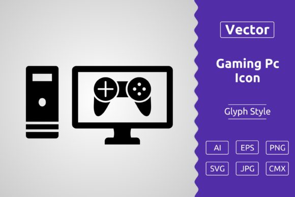 What Are Vector Gaming PC Glyph Icons and Why Do They Matter?